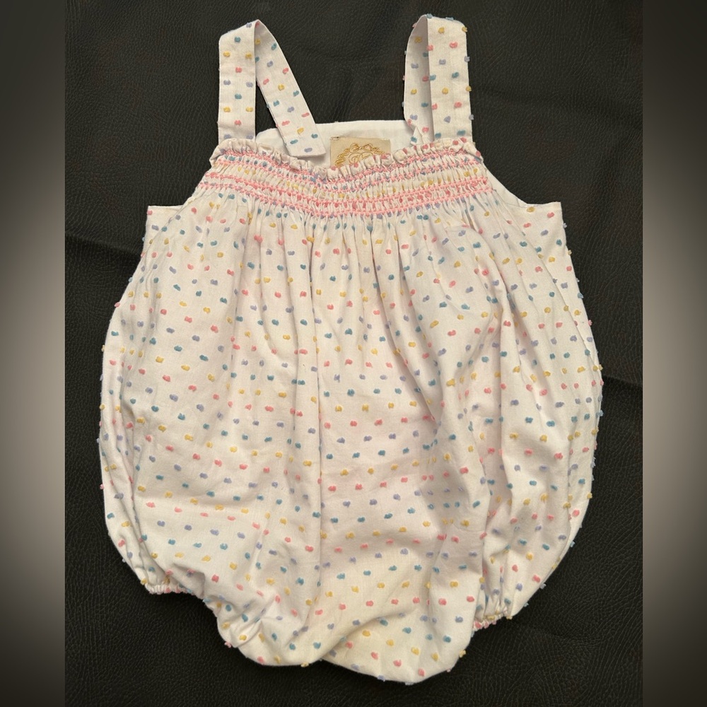 The Beaufort Bonnet Company Swiss Dot Bubble